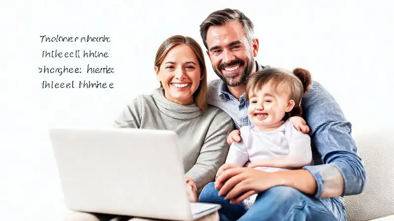 Familia feliz y prosperidad financiera