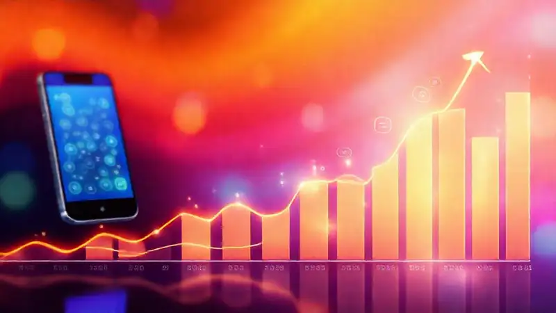 Análisis financiero visual optimista y profesional