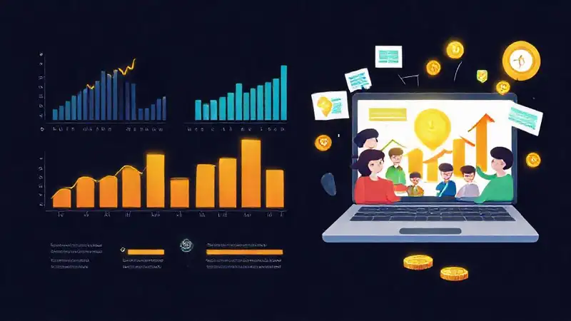 Las herramientas ofrecen recomendaciones personalizadas para ahorrar Gráficos financieros vibrantes muestran metas de ahorro