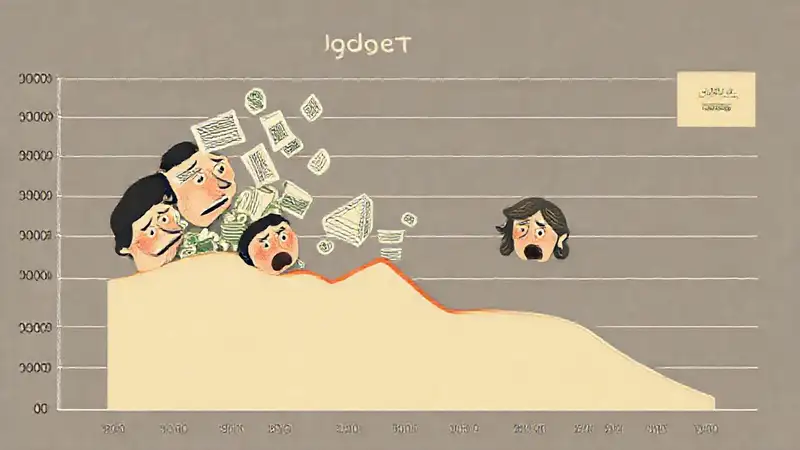 El presupuesto familiar muestra una crisis financiera