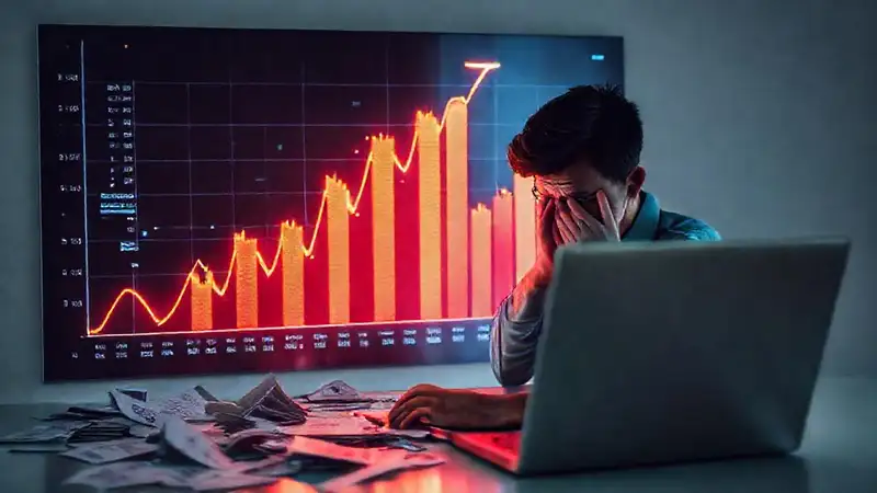 Gráficos financieros complejos generan frustración digital