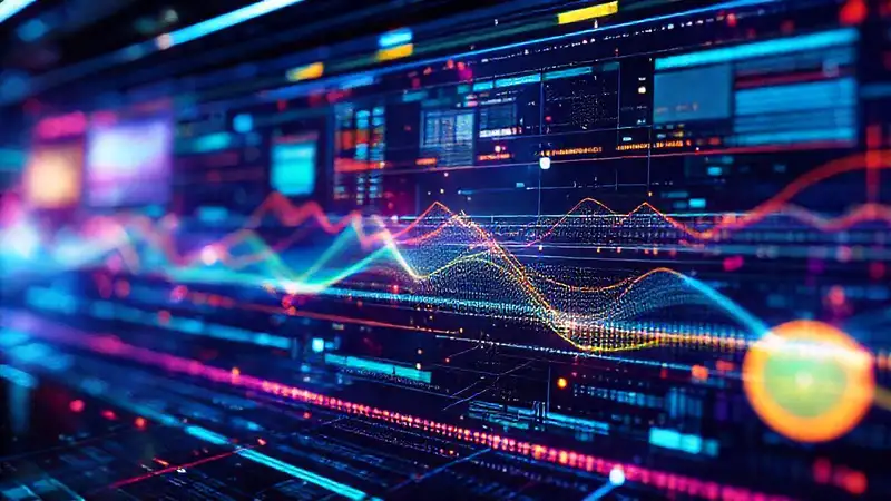 Interfaz futurista y dinámica emerge visualmente