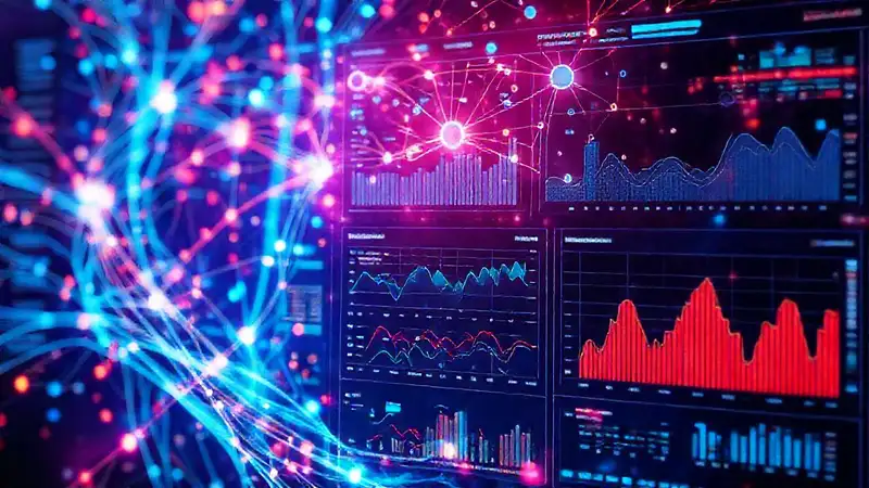 Visualización de datos futurista e interactiva