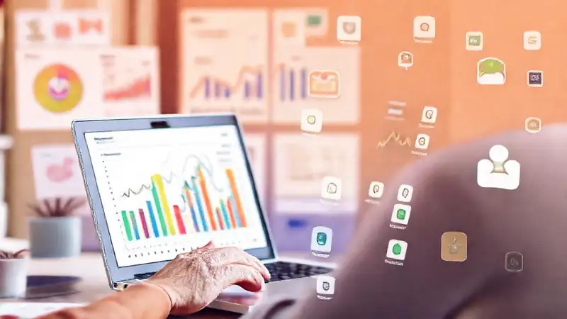 Qué aplicaciones ofrecen recomendaciones basadas en mi presupuesto La laptop presenta información visualmente atractiva