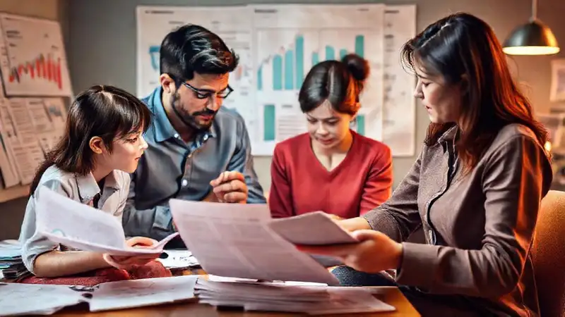 La familia busca equilibrio financiero urgente