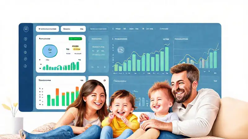 La familia gestiona sus finanzas con éxito