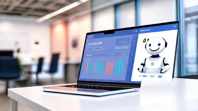 Oficina moderna transmite confianza digitalmente