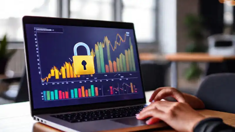 Las aplicaciones para historial crediticio ofrecen asesoría financiera Éxito financiero se muestra con seguridad