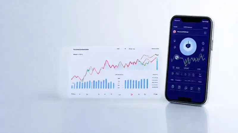 Interfaz digital de inversión profesional y clara