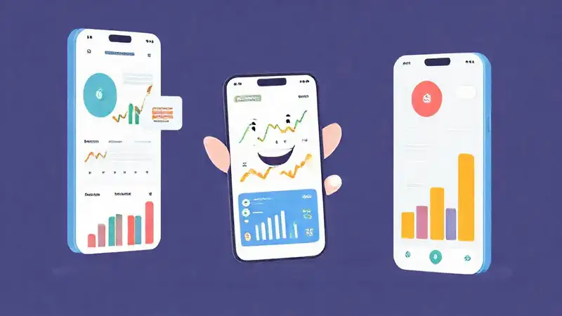 Aplicación moderna ofrece consejos financieros visuales