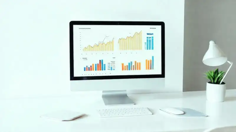 Un escritorio minimalista anuncia un futuro próspero