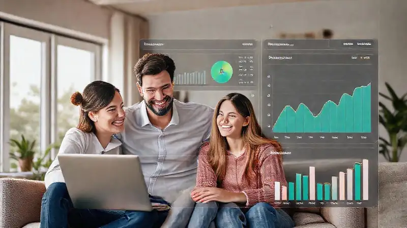 Una contabilidad familiar digital trae calma