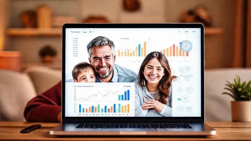 Qué aspectos familiares quedan cubiertos por el software de presupuesto Familia feliz gestiona sus finanzas