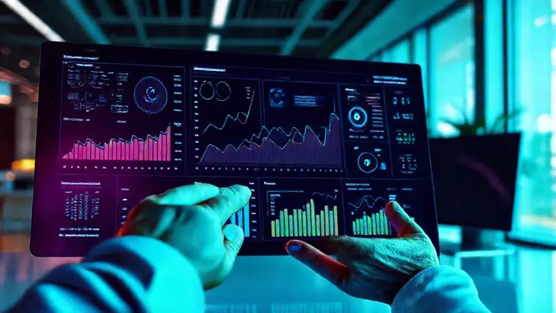 Interfaz futurista optimiza ahorros digitales