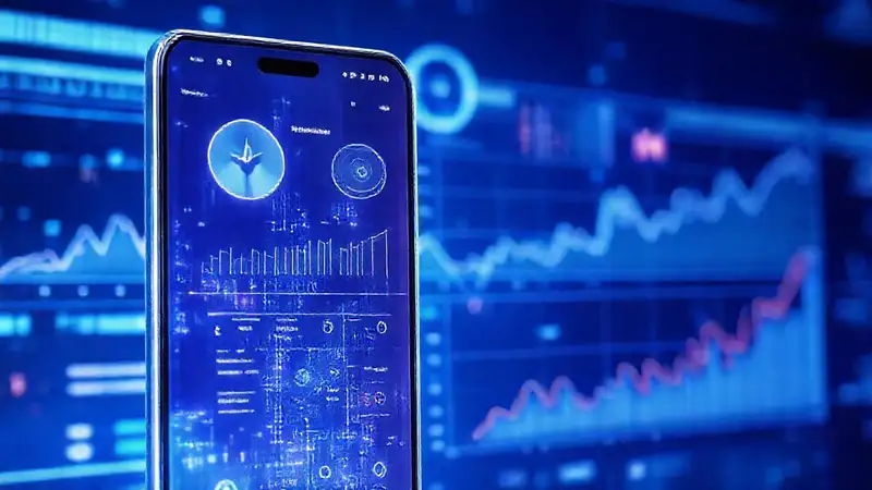 Cómo funcionan las apps para gestionar historial crediticio automáticamente Una app futurista y minimalista es intuitiva
