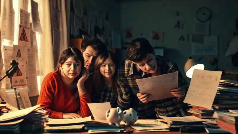 La familia se siente abrumada por problemas