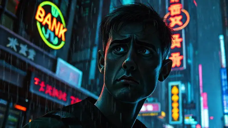 Qué tipo de acceso tienen las apps a mis cuentas bancarias Ciudad cyberpunk: ansiedad digital y oscura