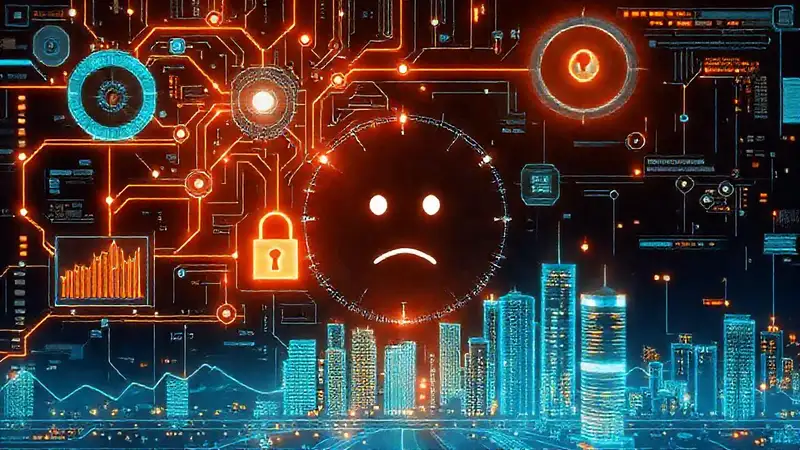 Interfaz digital muestra datos seguros