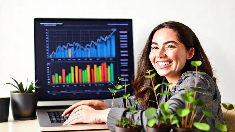 Éxito financiero a través de crecimiento