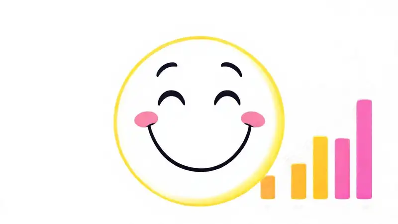 Puedo compartir mis resultados de la calculadora de ahorro Una ilustración digital optimista de ahorro