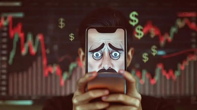 Qué hacer si mis ingresos cambian frecuentemente en la app La pantalla muestra crisis financiera digital