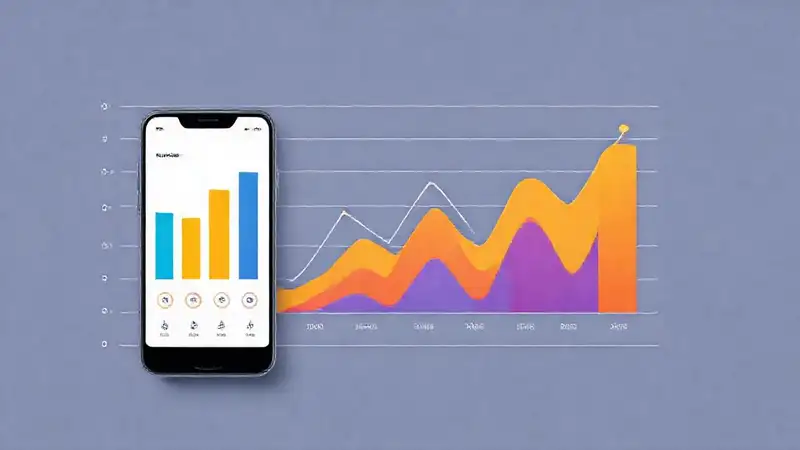 Gráfico minimalista, moderno y colorido