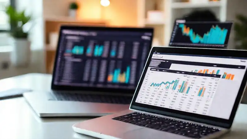 Una presentación visual de presupuesto moderna