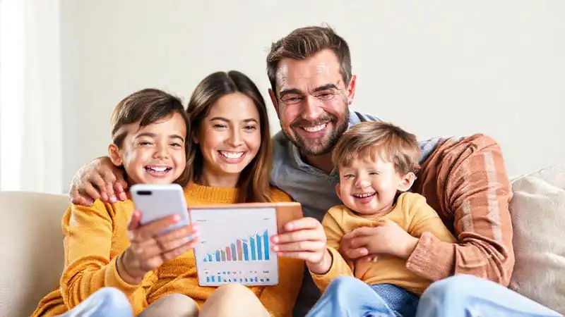 Cómo pueden ayudar estas aplicaciones a mejorar mi nivel de ahorro Una app familiar planifica un futuro feliz