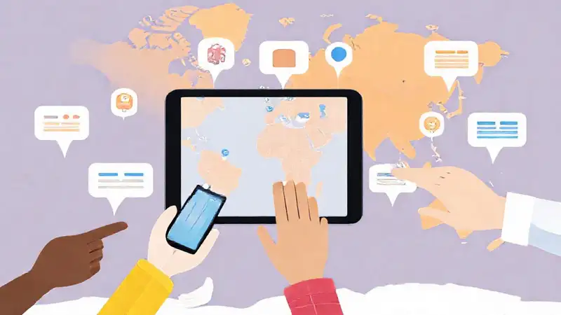 Una interfaz digital accesible y visualmente diversa
